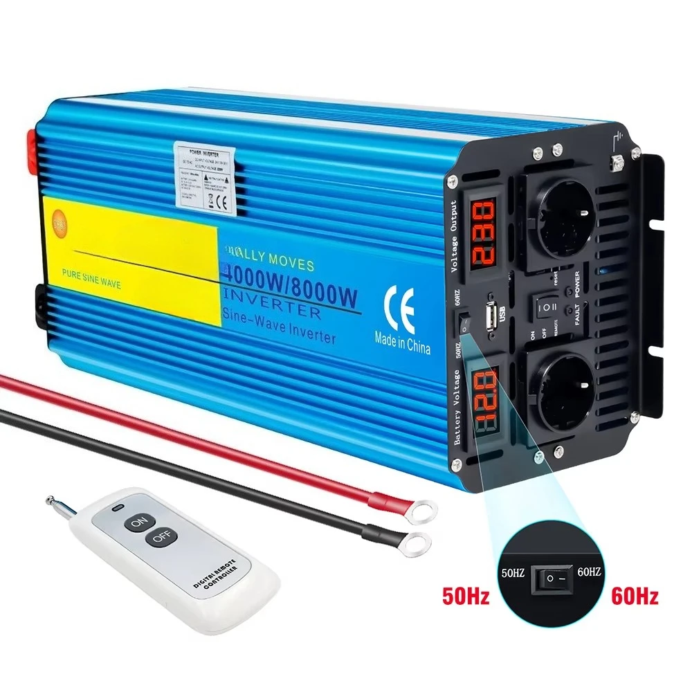 Off Grid Solar Inverter 48V 6000W - Солнечный инвертор-генератор с чистой синусоидальной волной,