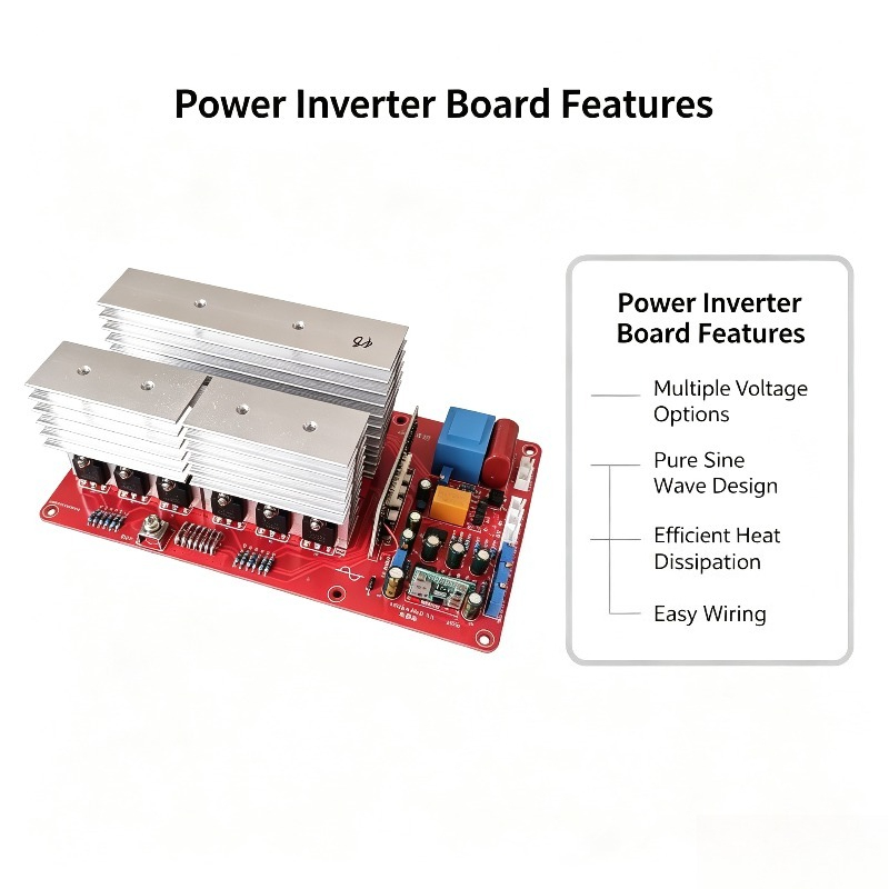 12-трубочный инвертор с чистой – обзор и цена Pure Sine Wave Inverter Board 24V 48V