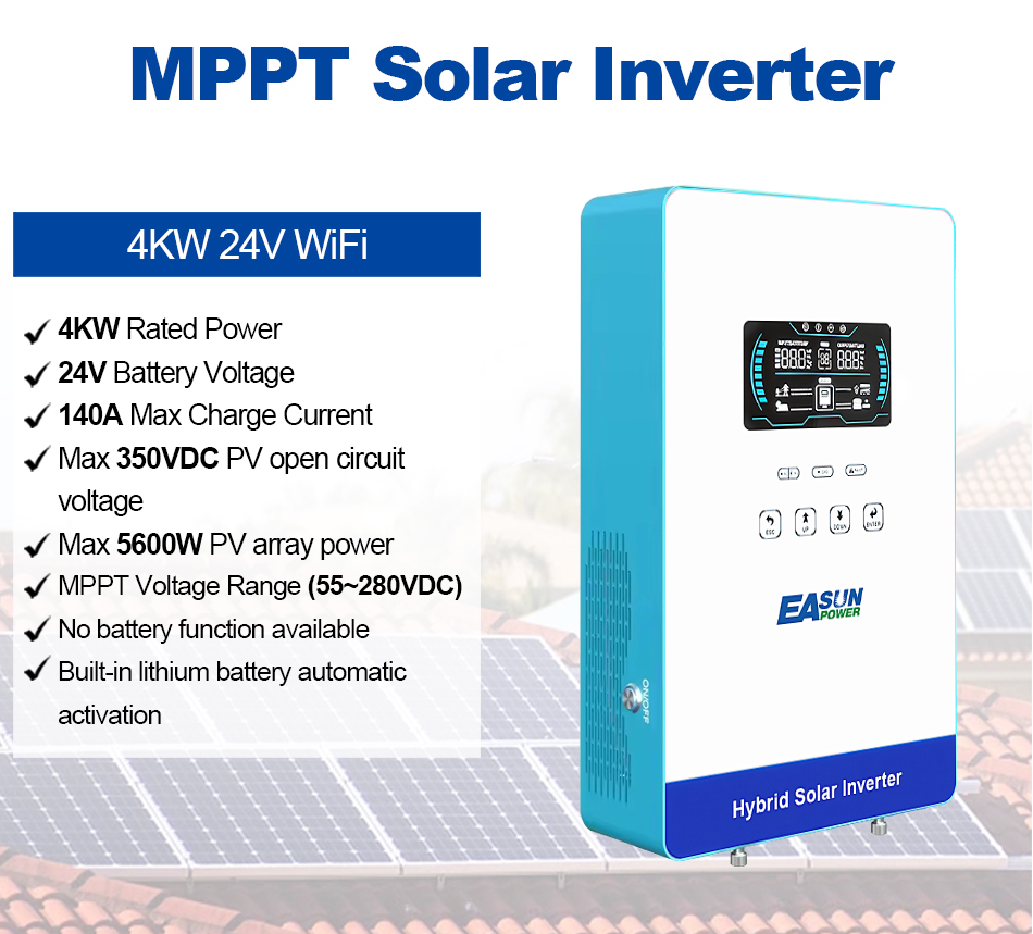 EASUN POWER 4 кВт 110 В автоно – обзор и цена Grid Tie Inverter Limiter 2000W