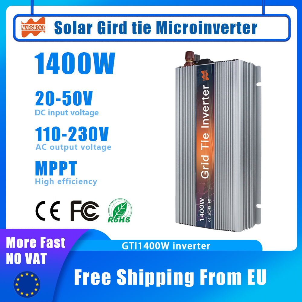Солнечный микроинвертор MPPT 1 – обзор и цена Micro Inverter 1400W Solar Grid Tie