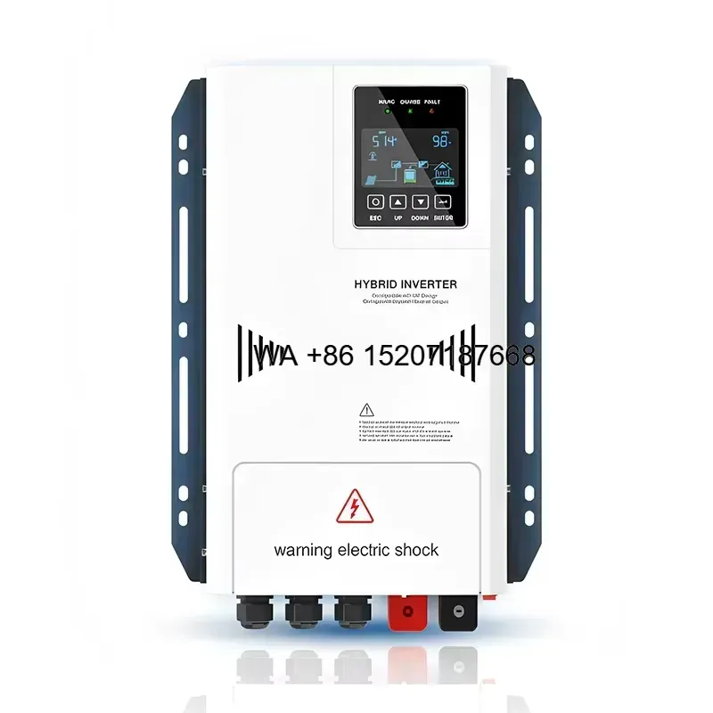 Гибридный однофазный инвертор  – обзор и цена Hybrid Solar Inverter 5.5Kw Mppt 48V