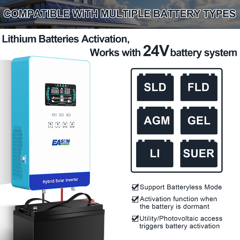 Гибридный инвертор EASUN POWER – обзор и цена Grid Tie Inverter Limiter 2000W